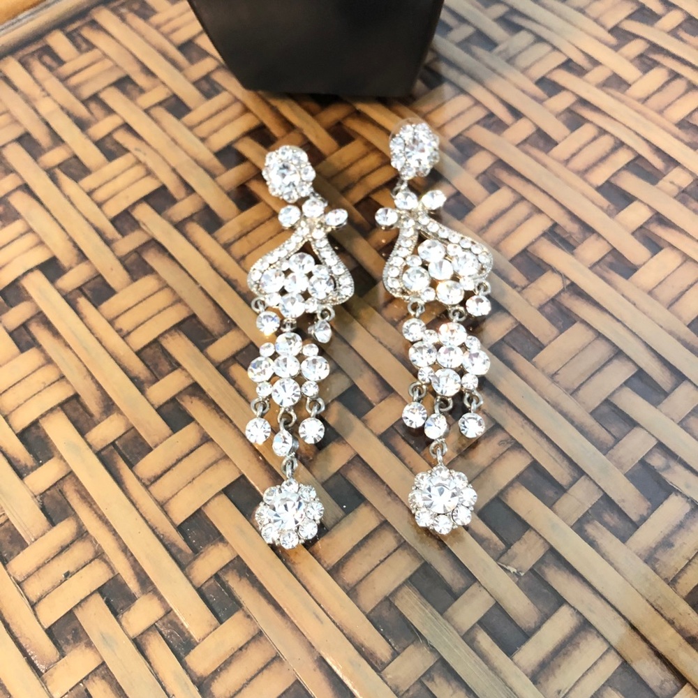 Stunning Crystal Chandelier Earrings